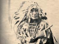 Photo of Native American tribal member, circa late-19th century, courtesy of IRCICA